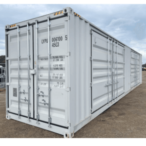 40' High Cube 4 Side Door Shipping Container